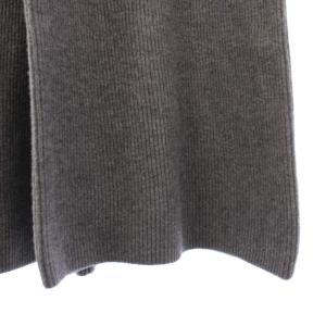 STELLA McCARTNEY タグ付き ニットパンツ ワイド ウール ハイウエスト 36 グレー /HN