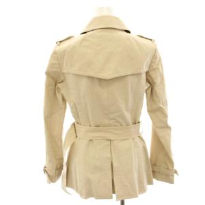 BURBERRY BLUE LABEL トレンチコート スプリングコート 上着 38 ベージュ ライナー付き 裏地チェック ミドル /HN