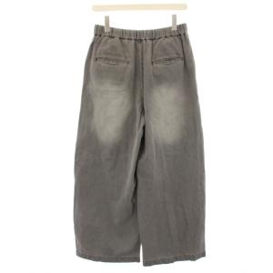 JOURNAL STANDARD 25AW 2タックデニムイージーパンツ ジーンズ ワイド USED加工 36 グレー 25030400529030