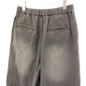 JOURNAL STANDARD 25AW 2タックデニムイージーパンツ ジーンズ ワイド USED加工 36 グレー 25030400529030