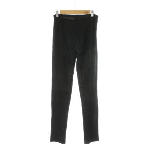 ANN DEMEULEMEESTER × コムデギャルソン レザーパンツ スラックス 36 黒 ブラック /RR