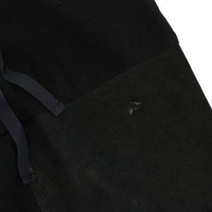 ANN DEMEULEMEESTER × コムデギャルソン レザーパンツ スラックス 36 黒 ブラック /RR