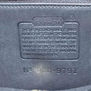 COACH オールドコーチ リュックサック デイバッグ レザー 黒 ブラック 9791 /AN44