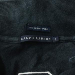 RALPH LAUREN ポロシャツ L 黒 ブラック 半袖/GP