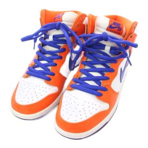 NIKE SB Dunk High Danny Supa Retro スニーカー ハイカット US9.5 白 オレンジ