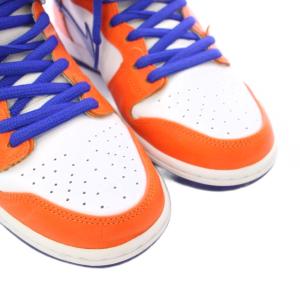 NIKE SB Dunk High Danny Supa Retro スニーカー ハイカット US9.5 白 オレンジ