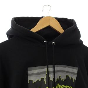 Champion PREMIUM REVERSE WEAVE プルオーバーパーカー L ブラック