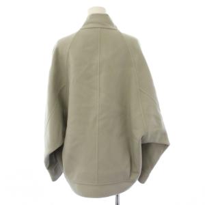 ebure 22AW リュクスビーバー スタンドカラーブルゾン ウール 38 グレー