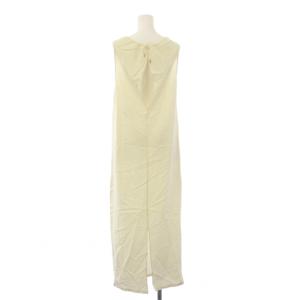 TODAYFUL ×Studio Doe Neck Gather Dress ワンピース ロング  S ノースリブ 白 ホワイト/GP