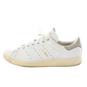 スタンスミス STAN SMITH スニーカー ローカット レザー ロゴ US7.5 25.5cm 白