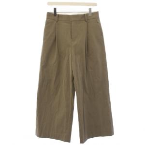 25SS Co/Ny Wide パンツ ワイドパンツ 38 カーキ 25030520805010 /TK