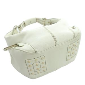 TOD'S トッズ-ハンドバッグ レザー 白 ホワイト /YI16（2026/05/24買取