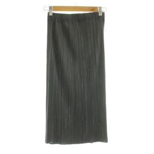 PLEATS PLEASE ISSEY MIYAKE イッセイミヤケ プリーツスカート ミモレ ロング イージー 1 グレー PP05-JG001 /KU