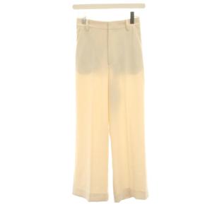 24AW washable straight パンツ ワイドパンツ イージー 34 アイボリー 24030922725030