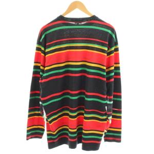 STUSSY ステューシー-80s 黒タグ Tシャツ マルチカラー（2026/07/10
