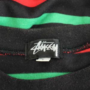 STUSSY ステューシー-80s 黒タグ Tシャツ マルチカラー（2026/07/10
