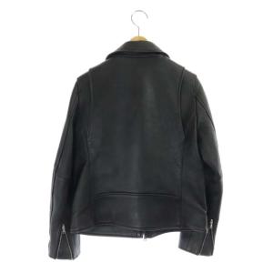 FREAK'S STORE 17AW ライダース レザージャケット ラムレザー M ブラック