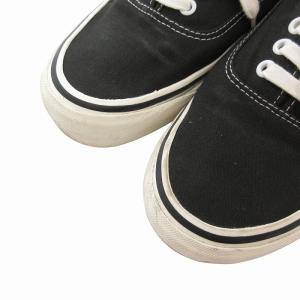 VANS AUTHENTIC スニーカー シューズ ローカット キャンバス 28.5cm 黒 ブラック /FF