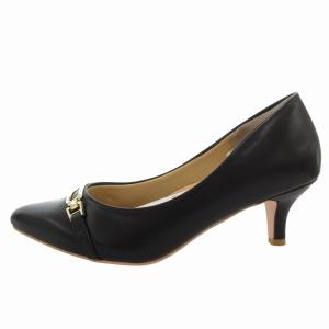 anySiS タグ付き ビット付きレディライク パンプス ピンヒール L 黒 ブラック /FF