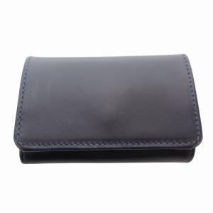 bridle leather 小銭入れ コインケース ウォレット ロゴ レザー 紫 パープル /FF