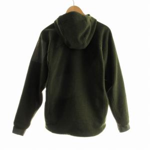 ARC’TERYX パーカー ジップアップ ラグランスリーブ S 緑 グリーン GY09