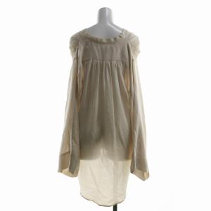 ISABEL MARANT ブラウス Vネック 長袖 絹 シルク 34 ベージュ