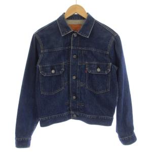 71507 90s ビッグE デニム ジャケット 2nd 36 インディゴ