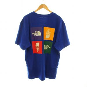 THE NORTH FACE カラー ブロック ティー COLOR BLOCK TEE Tシャツ カットソー タグ付き 半袖 プリント