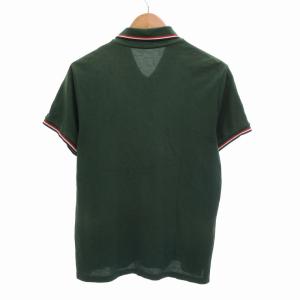 MONCLER 17SS MAGLIA POLO MANICA CORTA ポロシャツ 半袖 ロゴワッペン 緑 グリーン