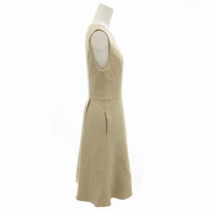 FOXEY Dress Lady Black 38 ベージュ