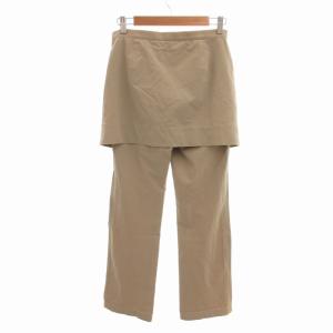 ISSEY MIYAKE WHITE LABEL OLD レイヤードナイロンパンツ スラックス ストレート ストレッチ 3 L ベージュ