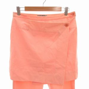 ISSEY MIYAKE WHITE LABEL OLD レイヤードナイロンパンツ スラックス ストレート ストレッチ 4 XL ピンク