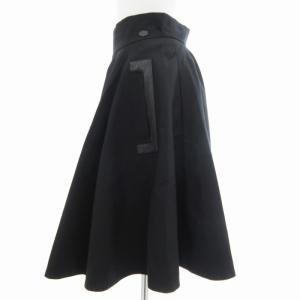 FOXEY フレンチサーキュラー フレアスカート 38 ブラック