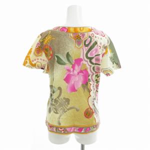 LEONARD ファッション Tシャツ カットソー 花柄 半袖 LL マルチカラー /FF EC