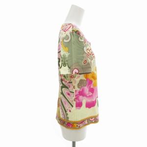 LEONARD ファッション Tシャツ カットソー 花柄 半袖 LL マルチカラー /FF EC