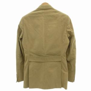 D&G シングル テーラードジャケット ブレザー 2B サイドベンツ 34 XS ベージュ