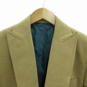 D&G シングル テーラードジャケット ブレザー 2B サイドベンツ 34 XS ベージュ