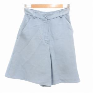 ショートパンツ ハーフ ワイド 38 S 水色 ライトブルー /UO EC