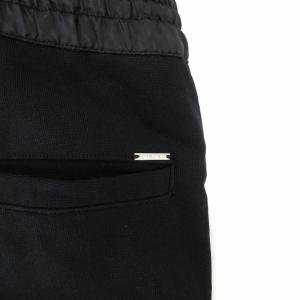 DIESEL 美品 ジョガーパンツ スウェット イージー ダメージ加工 10 S 黒 ブラック