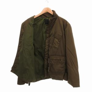 PRADA ナイロンブルゾン ジャケット M カーキ