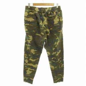 DSQUARED2 20AW CAMOUFLAGE ICON SWEATPANTS カモフラ柄 裏起毛 M カーキ