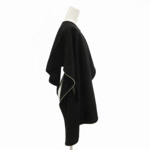 COMME des GARCONS 美品 AD1991 ジップ変形カットソー アシンメトリー S 黒 ブラック