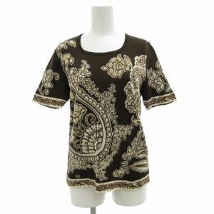 ファッション FASHION ニット セーター 半袖 総柄 ビーズ ビジュー スパンコール 絹 シルク