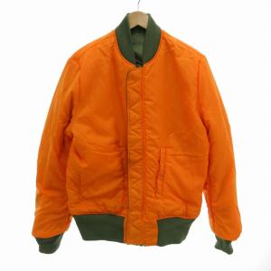 12060 ALPHA Industries リバーシブル フライトジャケット アメリカ製 Alpha Industries MA-1 リバーシブル フライト