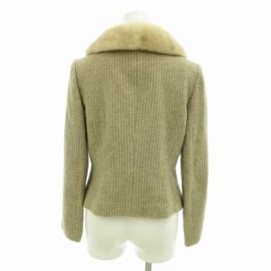 FOXEY BOUTIQUE ミンクファージャケット 38 ベージュ