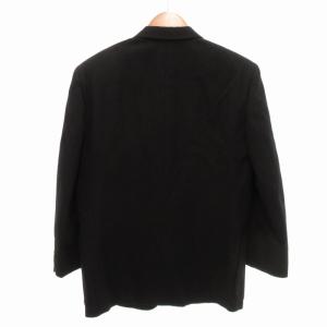 COMME des GARCONS HOMME 美品 テーラードジャケット ブレザー シングル 2B ウール S 黒 ブラック
