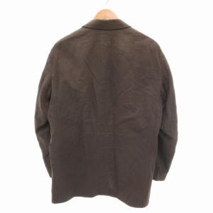 ISSEY MIYAKE MEN テーラードジャケット ブレザー カジュアル ジャガード 2 M 茶 ブラウン /TZ EC