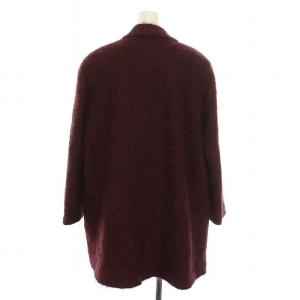 GIVENCHY ジャケット コート モヘヤ ウール アウター 42 L ボルドー