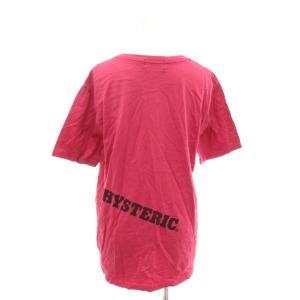 HYSTERIC GLAMOUR PLAYBOY コラボ 美品 Tシャツ M ピンク プリント柄 ラウンドネック 半袖 /NL GY06