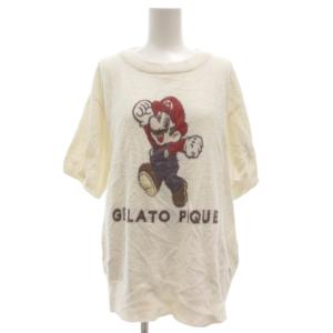 × スーパーマリオ SUPER MARIO マリオプルオーバー ルームウエア Tシャツ カットソー 半袖